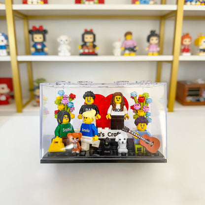 Custom Family Brick Figures – A Meaningful Gift for Your Loved Ones