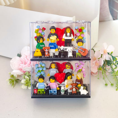 Custom Family Brick Figures – A Meaningful Gift for Your Loved Ones