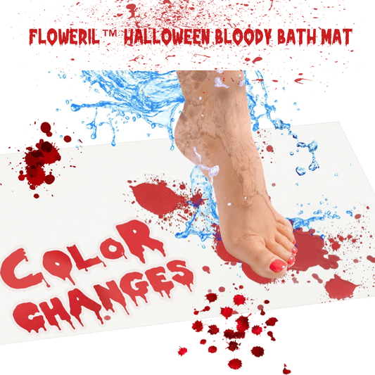 Floweirl™ Halloween Bloody Bath Mat - Halloween Bloody Bath Mat